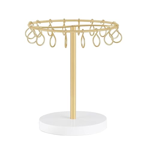 Présentoir d'accessoires pour cheveux en métal pour sublimer votre coiffeuse