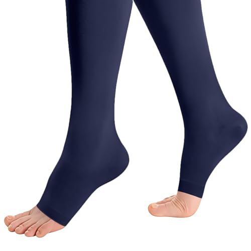 Image of Medical Compression Pantyhose for Women Support Stockings 20-30 mmHg Treatment Swelling, Edema Varicose Veins