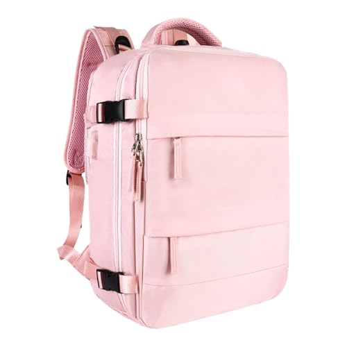 ycezw Sac à dos de voyage pour ordinateur portable, Sac à dos extra large léger, Le sac de camping pour hommes convient au sac étanche pour ordinateur portable de 15,6 pouces avec port de charge USB