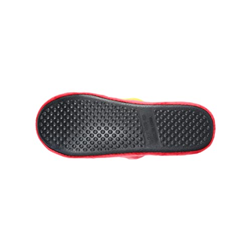 Image of FOCO Oklahoma Sooners NCAA Mens Team Logo Staycation Slippers