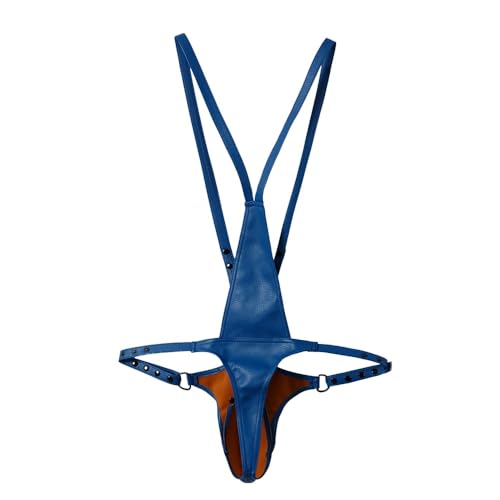 JOCKMAIL Men's Sexy Thong Leotard Bodysuit Singlet Jumpsuit One-Piece G-String Underwear2