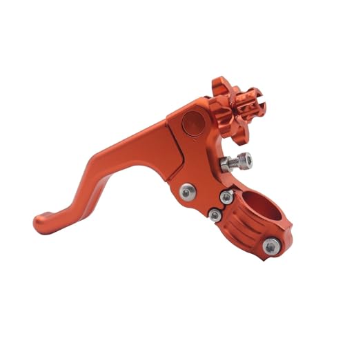 Levier d'embrayage moto universel à un doigt en aluminium CNC pour guidon standard