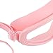 LIOOBO Goggles for Boys and Girls Boys and Girls Swimming Goggles Set Elastic Silicone Straps Large Frame Design Comfortable Anti-Fog Pink 1 Pack