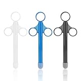 JDNFKG 3 Stücke Schmiermittel Applikator, Plastische Spritze, Wiederverwendbar, Paare Vorräte.