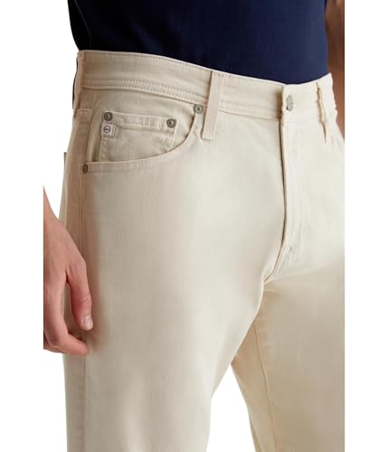 AG Jeans Men's Everett Slim Straight Jeans in 1 Year Ivory Cream 30 Inseam 323