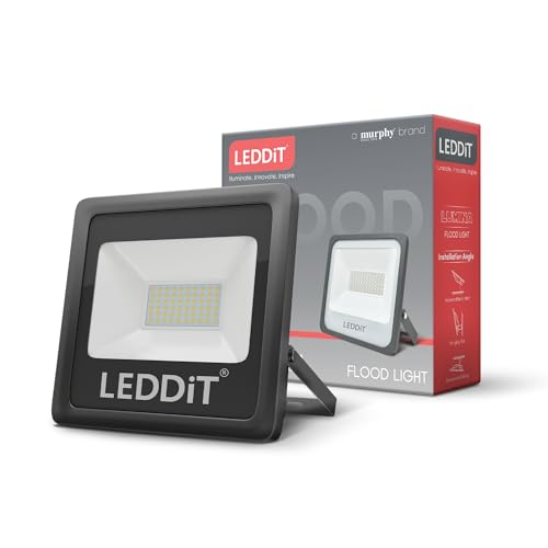 Image of Lumina 50W Waterproof LED Flood Light, IP65 Rated Outdoor Light with 2.5 Year Warranty Pack of 4 (Cool White, BIS Approved)