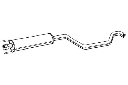 VEGAZ OS-554 Silenciador delantero Silencioso delantero