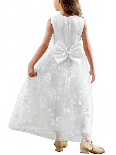 Image of ABaoWedding Lace A-Line Flower Girl Dress