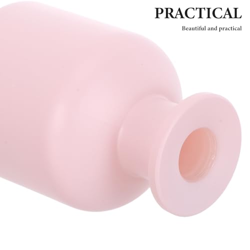 Botellas de difusor de vidrio 2pcs 150ml rosa mate miniatura 3