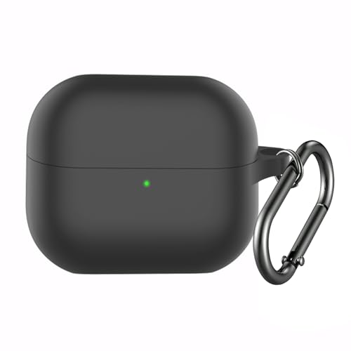 Coque silicone Galaxy Buds3 Pro SaharaCase noire à triple matériau
