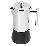 Stovetop Maker, Coffee Maker, Induction Heating Moka Pot Stovetop Coffee Maker, Stainless Steel Italian Coffee Machine for Home (500ml)