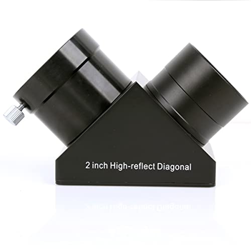 Diagonal de 2 Pulgadas para Telescopio Astronómico con Adaptador Ocular