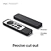 elago R2 Slim Case Compatible with 2022 Apple TV 4K HD Siri Remote 3rd Generation, Compatible with 2021 Apple TV Siri Remote 2nd - Slim, Light, Scratch-Free, Full Access to All Functions [Black]