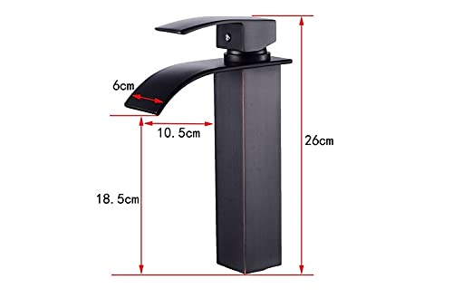 Robinet cascade en laiton XYNSNDB pour un design de salle de bain moderne
