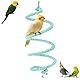 aleawol 150cm Seil Papageien Kletterspirale, Vogel Seil sitzstange mit Kletter- & Stehfunktion, einstellbar Vögel Climbing Rope Sling, für Wellensittiche, Nymphensittiche & mehr