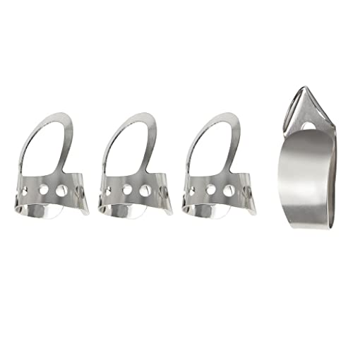 4 Pièces Médiators Alaska Médiators Réglables Médiators Médiators - Les Beatles, Paul McCartney, John Lennon, RIngo Starr, George Harrison 4 Pièces Médiators Alaska Médiators Réglables Médiators Médiators – Image 3