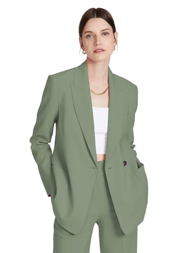 Women's Casual Suit Set 2 Piece Business Work Lady Blazer Set Fashion Office Jacket Pant Suit Set