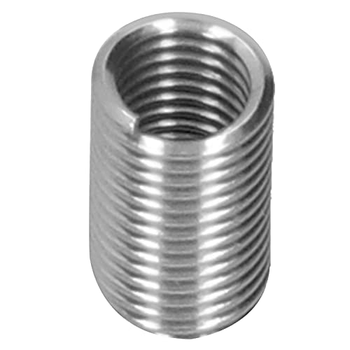 Image of 100 PCS Thread Repair Insert, M6 x 1 Helicoil Metric Thread Sleeves, Stainless Steel Wire Thread Sheaths with Different Length to Choose for Thread Repair(18mm)
