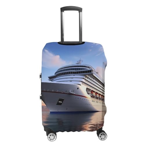 Luggage Cover Elastic Suitcase Cover Protector Washable Travel Baggage Covers Cruise Ships Luggage Covers Carry On Luggage Protector Anti-scratch 19-32 Inch M4