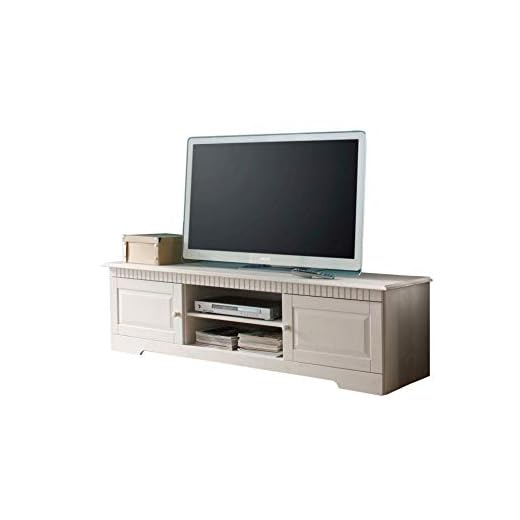 Kiefer Lowboard im Landhausstil für Fernseher