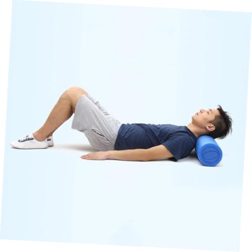 GALPADA Yoga Roller Epe Solid Foam Massage Stick 30x15cm Navy Deep Tissue Fitness Roller for Muscle and Pilates Balance Training miniatura 7
