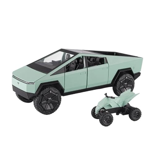 Tesla Cybertruck jouet 1:24 vert : le grand SUV tout-terrain pour amuser petits et grands
