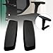 MetieFasia Gaming Chair Replacement Armrest Arm Pads Accessory with Mounting Hole Sturdy 1 Pair, Style A