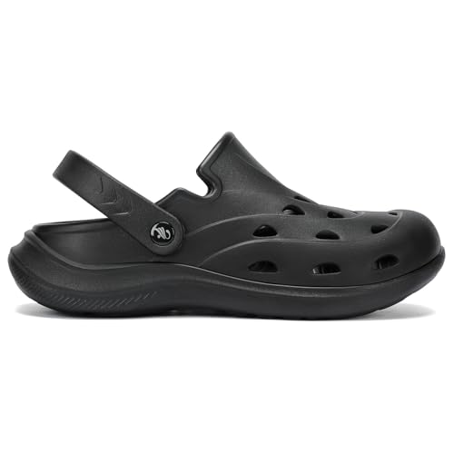 Image of Kricely Clogs for Men with Arch Support Shower Hiking Sandals for Beach Water, Recovery Plantar Fasciitis Orthotic Slides