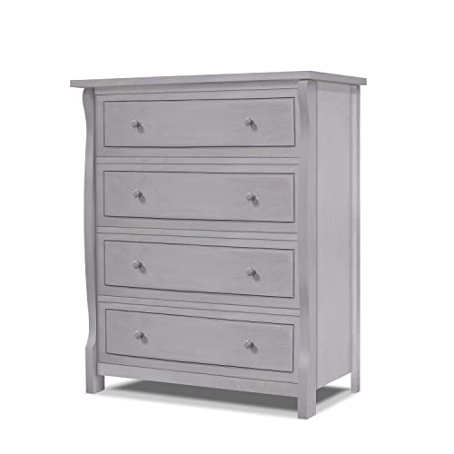 Image of Sorelle Furniture Princeton Baby – Nursery Storage with Drawers, Kids Bedroom Furniture, Dresser for Child’s & Infant Room – Weathered Gray