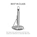 simplehuman Standing Paper Towel Holder with Spray Pump, Brushed Stainless Steel