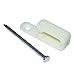 Dyno Seasonal Solutions 50ct Nail 'N Wire White Outdoor Christmas Light Clips