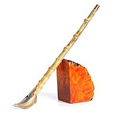 MUXIANG Pipa de tabaco de bambú Chaoyantong Pipa de tabaco tradicional china Patrimonio cultural inmaterial AL0020