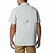 Columbia Mens Slack Tide Short Sleeve Camp Shirt, Cool Grey, Small