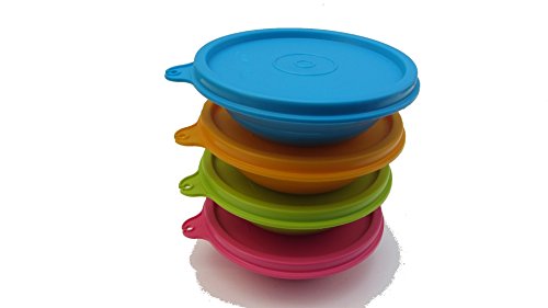 Preisvergleich Produktbild Tupperware Mini Tropicanas 4 x 125 ml kleine Schüsseln
