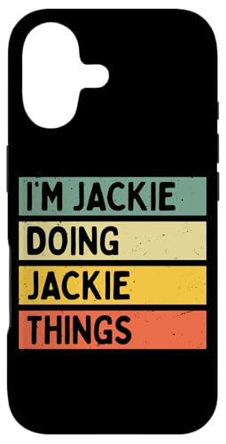 I'm Jackie Doing Jackie Things �ʔ������� �X�}�z�P�[�X iPhone 17 �p