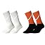 White & Orange