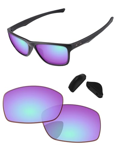 Image of Replacement Lenses & Nose Pieces for Oakley Holston OO9334 Sunglass - Precision Fit, UV Block & Impact Resistant