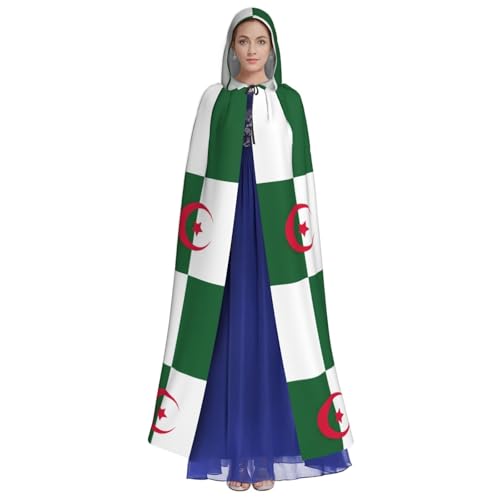 Cape à capuche Algérie pour cosplay : confort fluide et finitions soignées