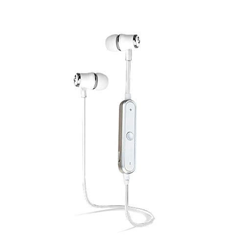 Auriculares Bluetooth Anillo para Samsung Galaxy Z Fold 2' Smartphone inalámbrico Control remoto sonido manos libres intraauriculares Univ (blanco)