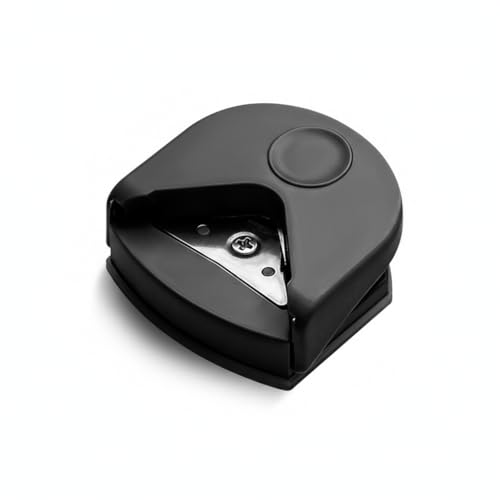 1er Pack Eckenschneider, Eckstanzer, Geeignet Für Papier, Fotos Und Visitenkarten, Schwarz