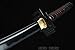 Kurosaki Ichigo Cosplay Japanese Samurai Sword Black Katana Sharp 1060 Carbon Steel Blade Full Tang Real Weapon