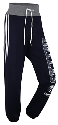 Womens City Classic Fleece Lounge Sweatpants Jogger Pants - Navy & Grey3