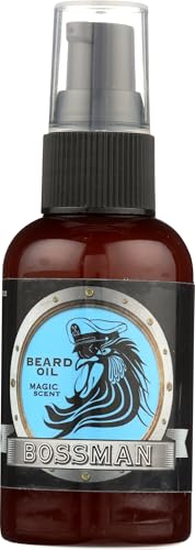 Bossman Brands Beard Oil 1oz All Natural Oils with Essential Oil Scent- Magic