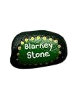 Blarney Stone St Patrick's Day Decorative hand painted rocks, garden stones, and bricks for indoor and outdoor use (3'-5') Medium (5'-8') Large (Medium)