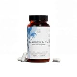 ZZEN Magnesium 7+ Magnesio Complex de 249 mg con Bisglicinato, Malato, Citrato, Carbonato, Taurato, Glicerofosfato y Gluconato, 60 Cápsulas Aptas para Veganos y Libres de Gluten