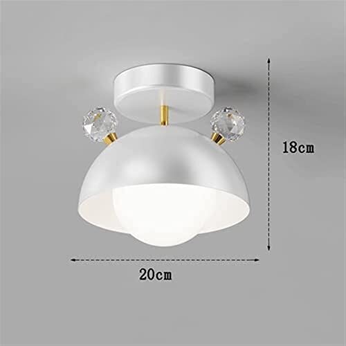 Plafonnier en cristal moderne de salle de bain avec douille E27 - 2