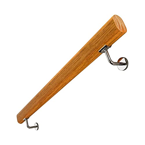 Main courante d'escalier antidérapante en bois de sécurité pour mur - 2