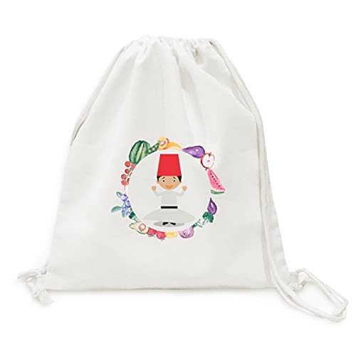 Sac en tissu pliable derviche une touche de poésie pour vos courses