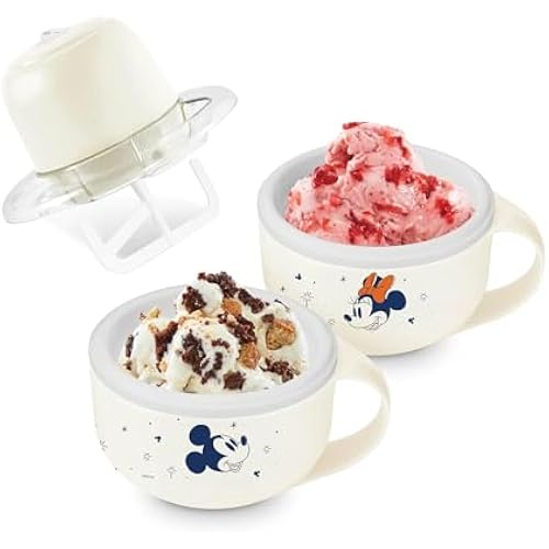 Disney | Dash Mickey Mouse & Minnie Mouse My Mug Ice Cream Maker Bundle