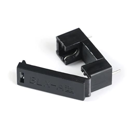 Porte-fusibles 5x20mm contre les surcharges électriques douille noire de tube